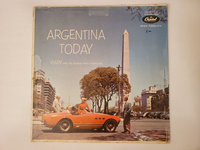 Vlady and His Buenos Aires Orchestra Argentina Today vinyl record